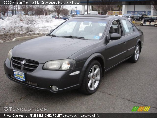 2000 Nissan Maxima SE in Gray Lustre Metallic