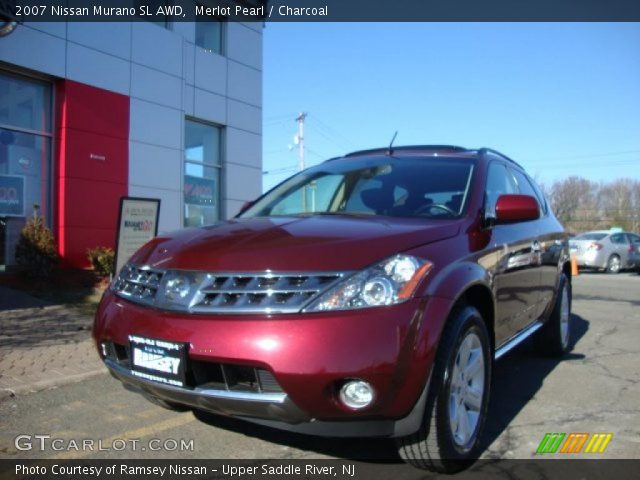 2007 Nissan Murano SL AWD in Merlot Pearl