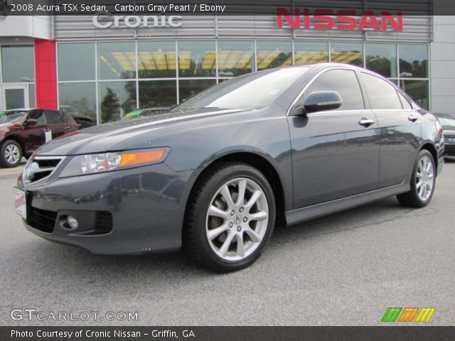 2008 Acura TSX Sedan in Carbon Gray Pearl