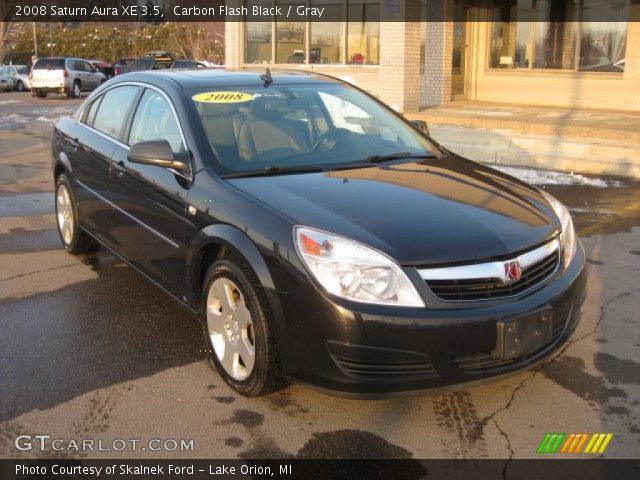 2008 Saturn Aura XE 3.5 in Carbon Flash Black