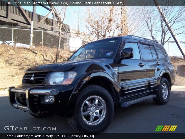 2002 Mitsubishi Montero Limited 4x4 in Solano Black Pearlescent