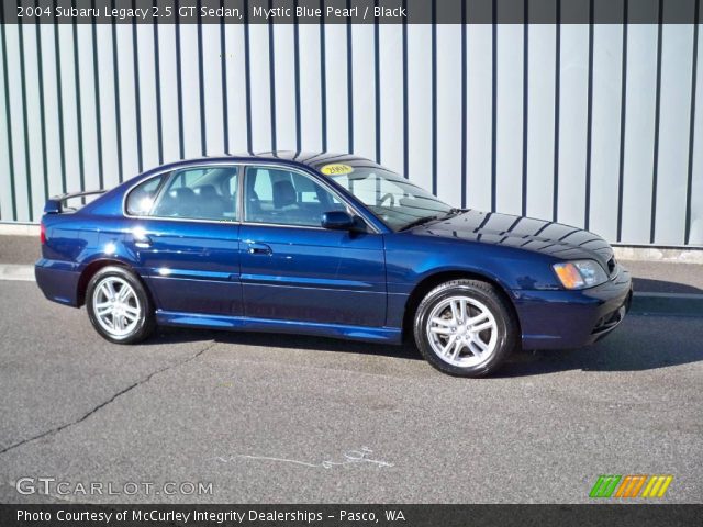 2004 Subaru Legacy 2.5 GT Sedan in Mystic Blue Pearl