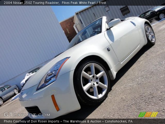 2004 Nissan 350Z Touring Roadster in Pikes Peak White Pearl