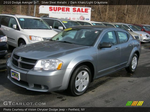 2010 Dodge Avenger SXT in Silver Steel Metallic
