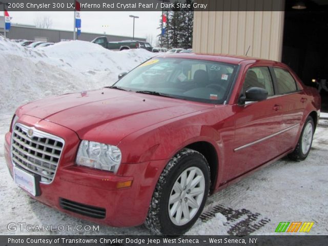 2008 Chrysler 300 LX in Inferno Red Crystal Pearl