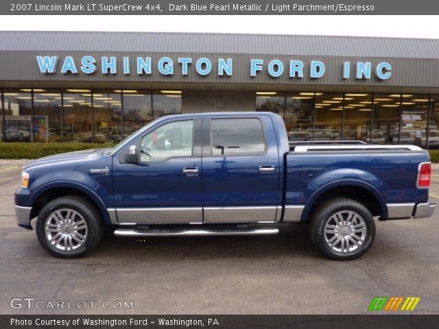 2007 Lincoln Mark LT SuperCrew 4x4 in Dark Blue Pearl Metallic