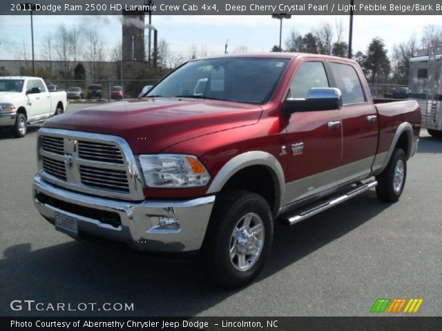 2011 Dodge Ram 2500 HD Laramie Crew Cab 4x4 in Deep Cherry Crystal Pearl