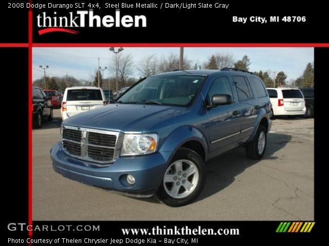2008 Dodge Durango SLT 4x4 in Steel Blue Metallic