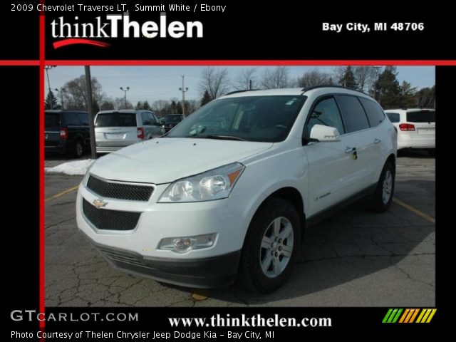 2009 Chevrolet Traverse LT in Summit White