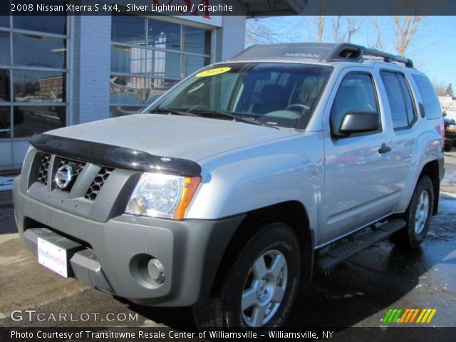 2008 Nissan Xterra S 4x4 in Silver Lightning