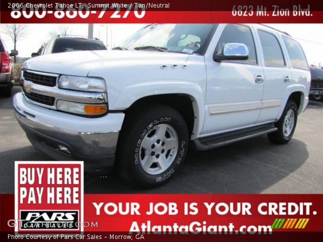 2006 Chevrolet Tahoe LT in Summit White