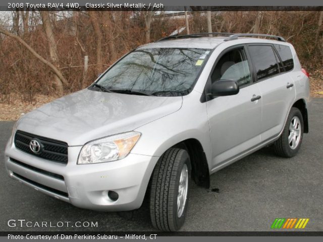 2008 Toyota RAV4 4WD in Classic Silver Metallic
