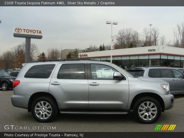 2008 Toyota Sequoia Platinum 4WD in Silver Sky Metallic