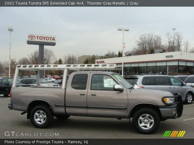 2001 Toyota Tundra SR5 Extended Cab 4x4 in Thunder Gray Metallic