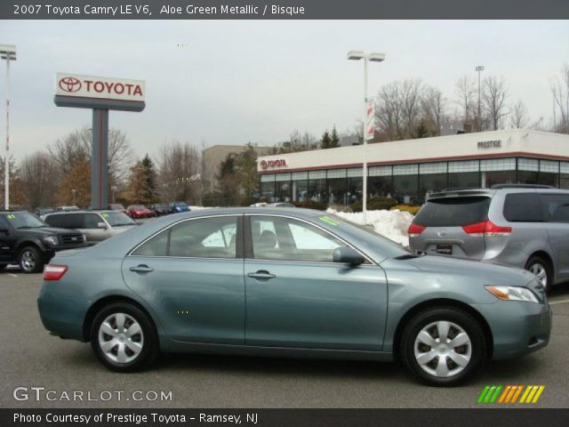 2007 Toyota Camry LE V6 in Aloe Green Metallic