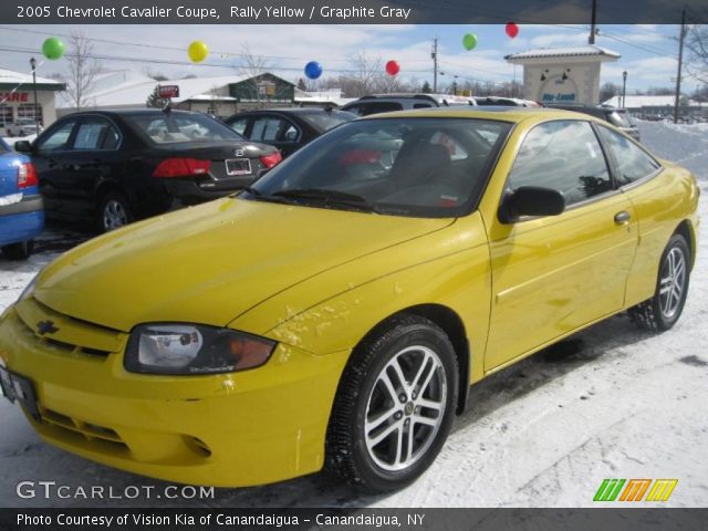 2005 Chevrolet Cavalier Coupe in Rally Yellow