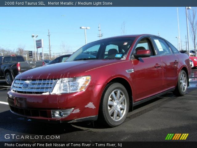 2008 Ford Taurus SEL in Merlot Metallic