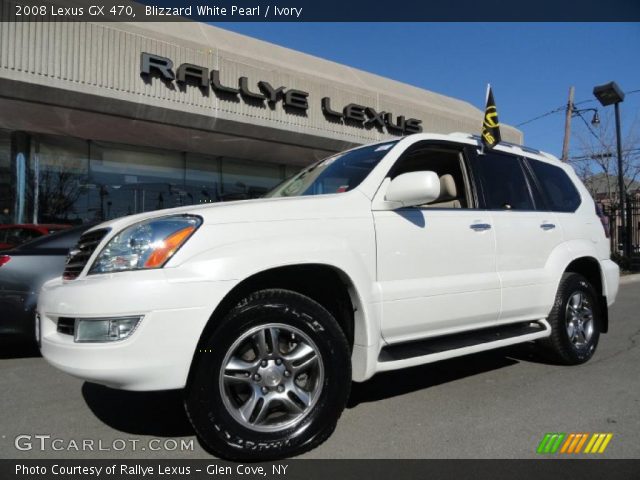 2008 Lexus GX 470 in Blizzard White Pearl