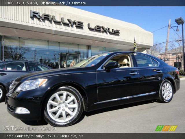 2008 Lexus LS 460 in Obsidian Black