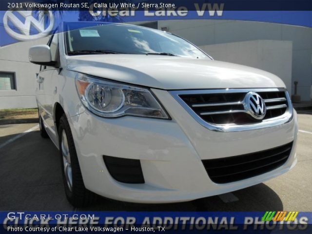 2011 Volkswagen Routan SE in Calla Lily White