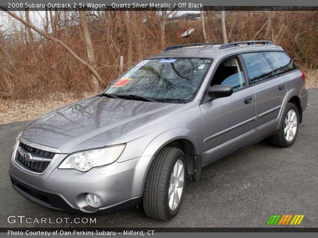 2008 Subaru Outback 2.5i Wagon in Quartz Silver Metallic