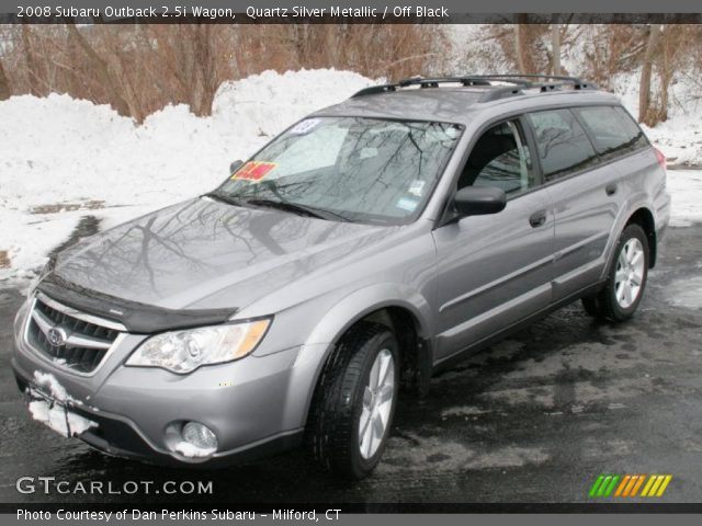 2008 Subaru Outback 2.5i Wagon in Quartz Silver Metallic