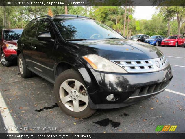 2004 Nissan Murano SL in Super Black