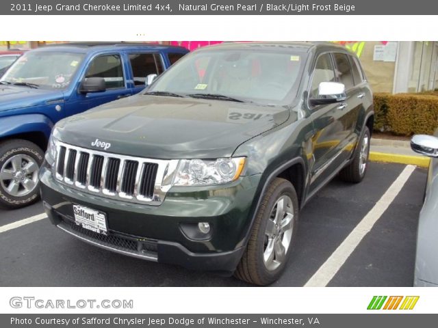 2011 Jeep Grand Cherokee Limited 4x4 in Natural Green Pearl