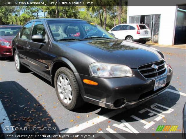 2000 Nissan Maxima SE in Gray Lustre Metallic