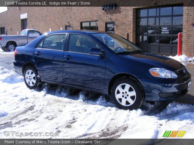 2008 Toyota Corolla LE in Indigo Ink Pearl