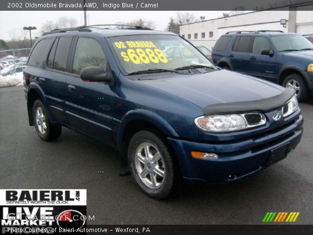 2002 Oldsmobile Bravada AWD in Indigo Blue