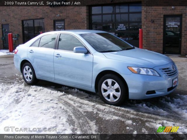 2009 Toyota Camry LE in Sky Blue Pearl