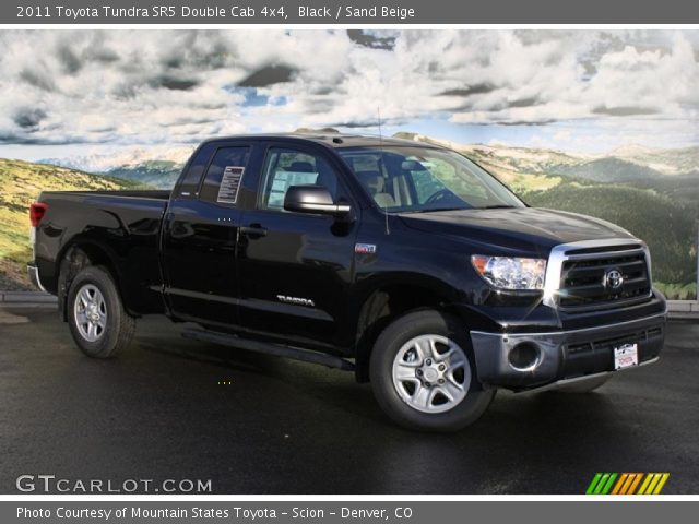 2011 Toyota Tundra SR5 Double Cab 4x4 in Black
