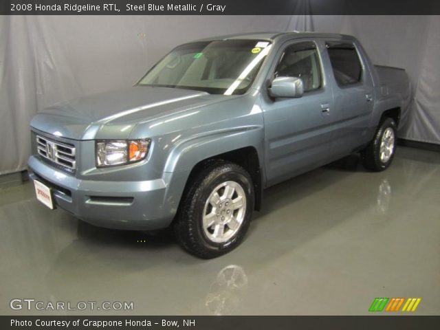 2008 Honda Ridgeline RTL in Steel Blue Metallic