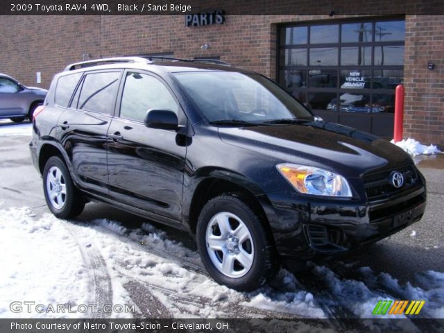 2009 Toyota RAV4 4WD in Black