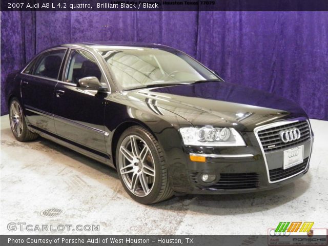 2007 Audi A8 L 4.2 quattro in Brilliant Black