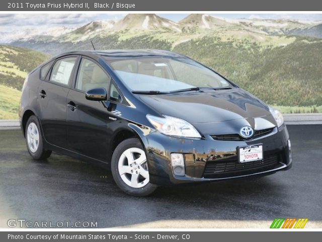 2011 Toyota Prius Hybrid II in Black