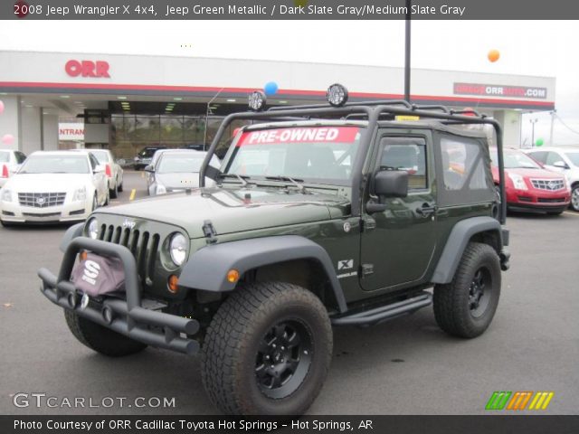 2008 Jeep Wrangler X 4x4 in Jeep Green Metallic