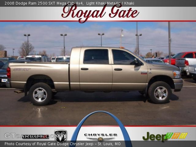 2008 Dodge Ram 2500 SXT Mega Cab 4x4 in Light Khaki Metallic
