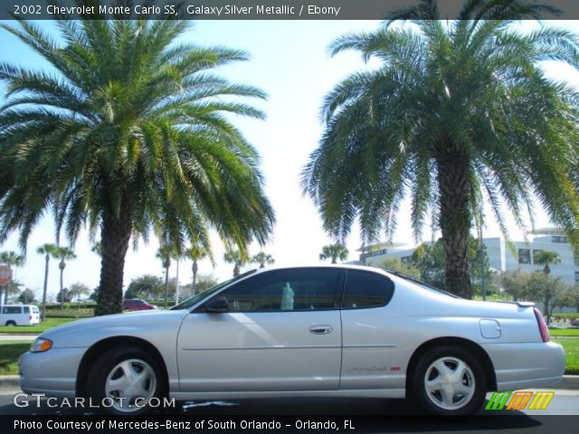 2002 Chevrolet Monte Carlo SS in Galaxy Silver Metallic
