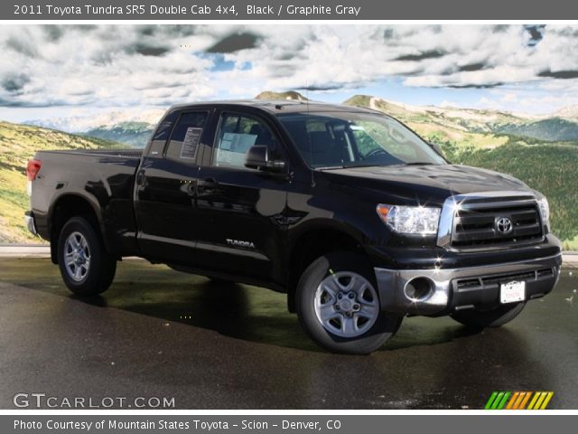 2011 Toyota Tundra SR5 Double Cab 4x4 in Black