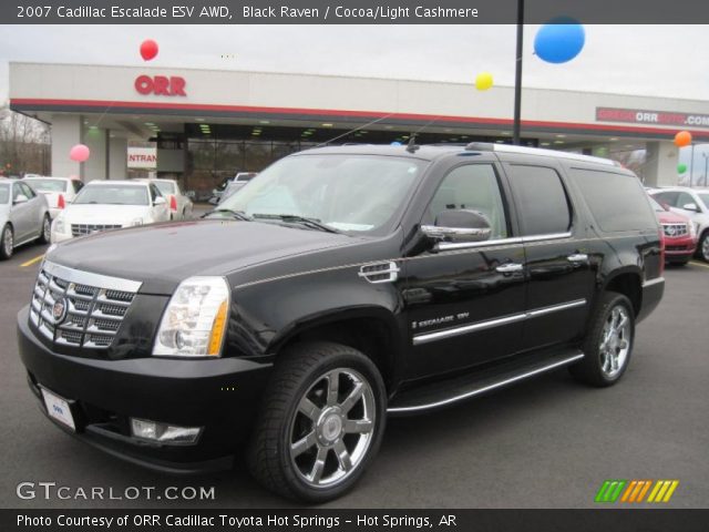 2007 Cadillac Escalade ESV AWD in Black Raven