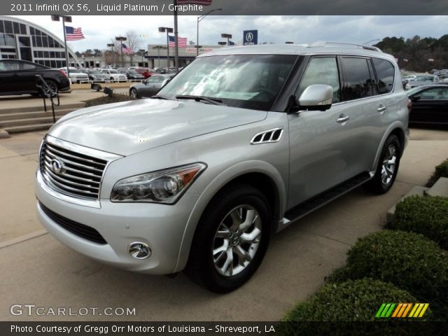 2011 Infiniti QX 56 in Liquid Platinum