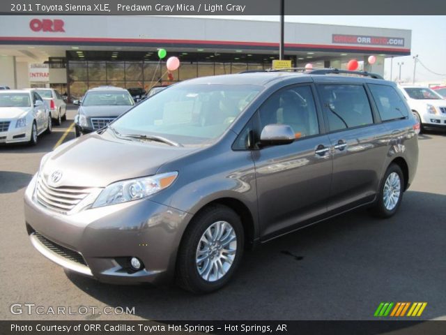 2011 Toyota Sienna XLE in Predawn Gray Mica