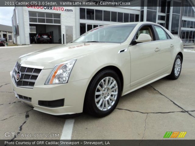 2011 Cadillac CTS 3.0 Sedan in Vanilla Latte Metallic