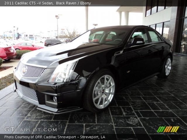 2011 Cadillac CTS -V Sedan in Black Raven