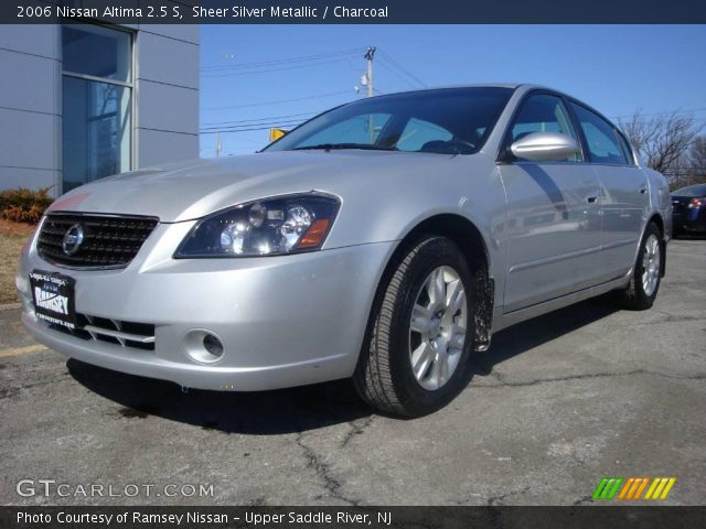 2006 Nissan Altima 2.5 S in Sheer Silver Metallic