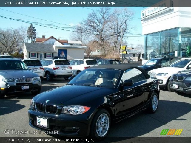 2011 BMW 1 Series 128i Convertible in Jet Black