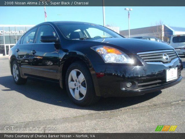2008 Nissan Altima 2.5 S in Super Black