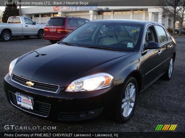 2008 Chevrolet Impala LTZ in Black